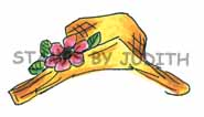F-165 Ladies Straw Hat